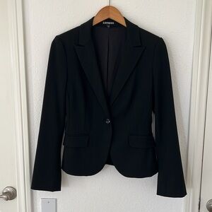 Express Women's Black Blazer